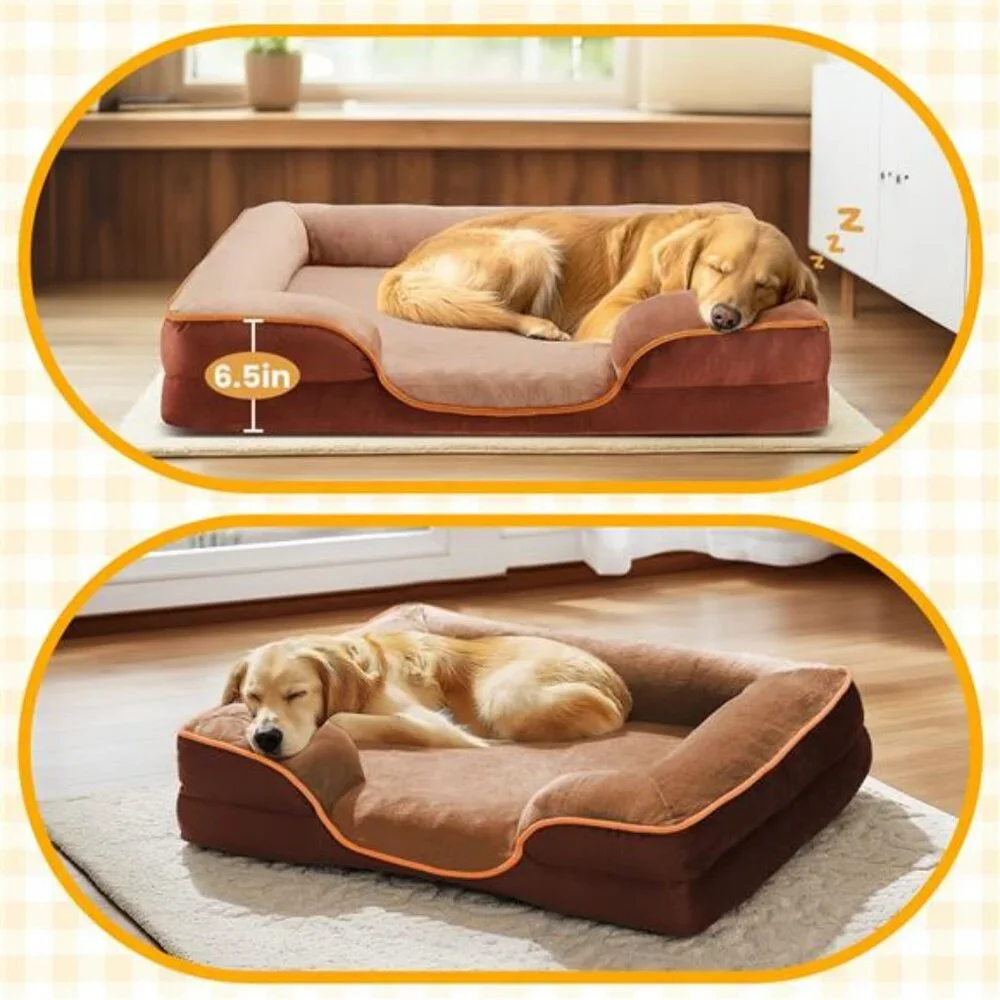Orthopedic Dog Bed, Comfortable Pet Sofa, Supportive Foam Pet Sofa 28